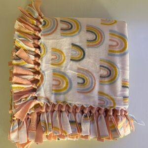 Fleece tie blanket